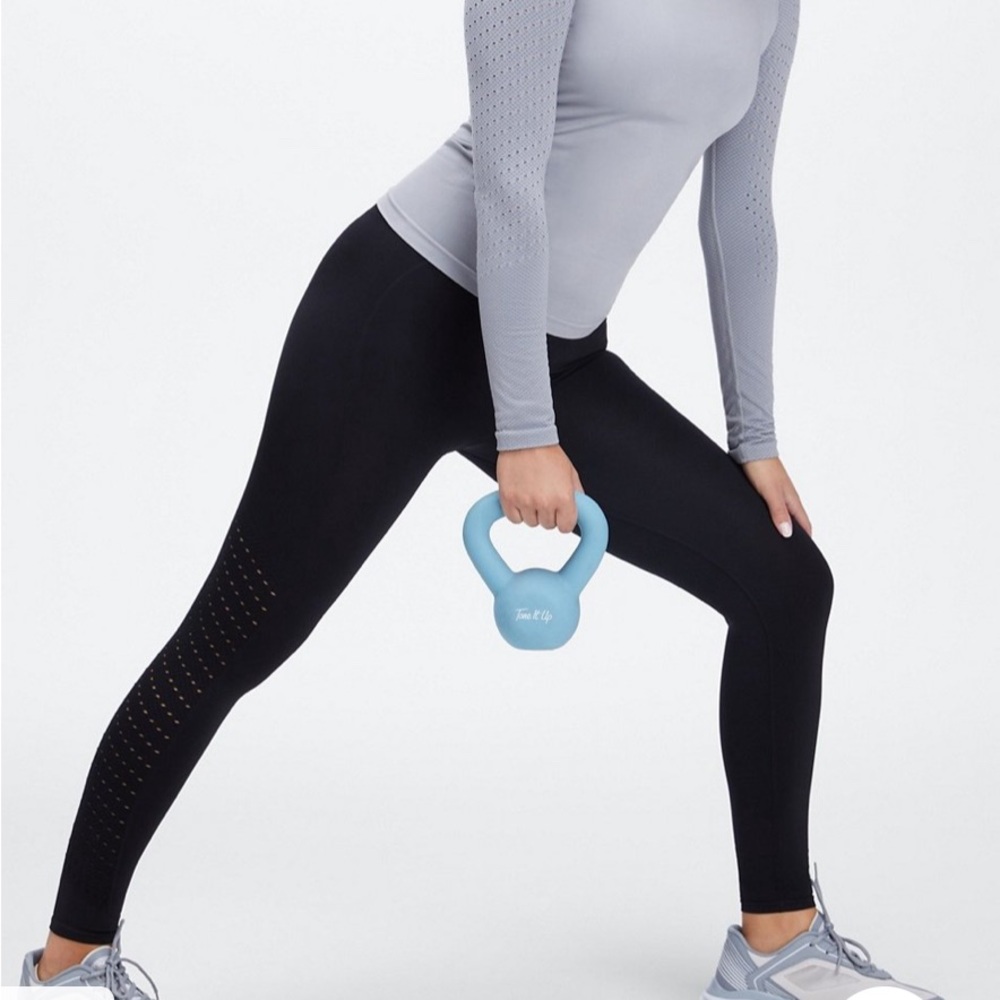 Fabletics sync high-waisted perforated 7/8 legging